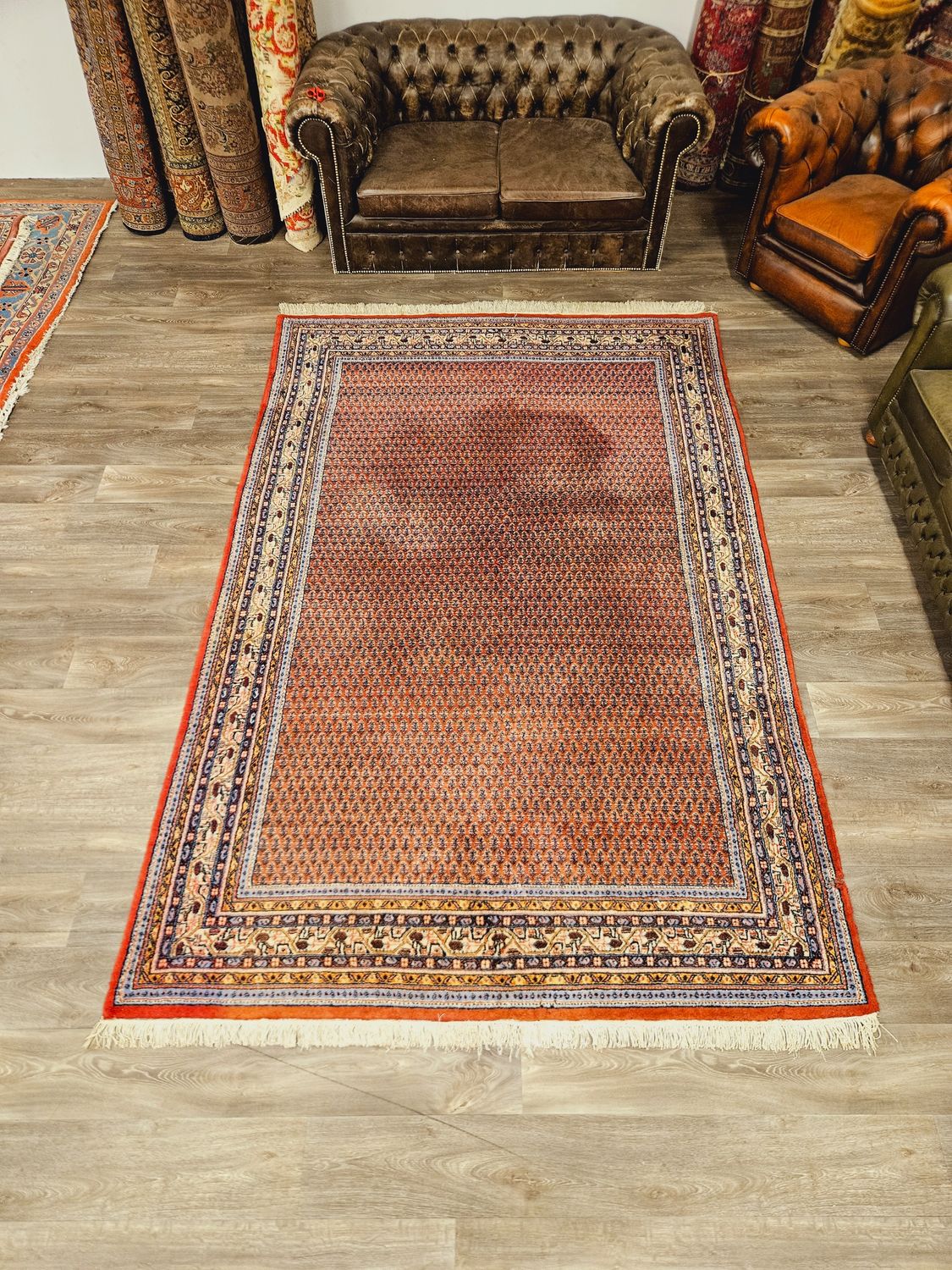 Perzisch Handgeknoopt Sarough Mir Tapijt