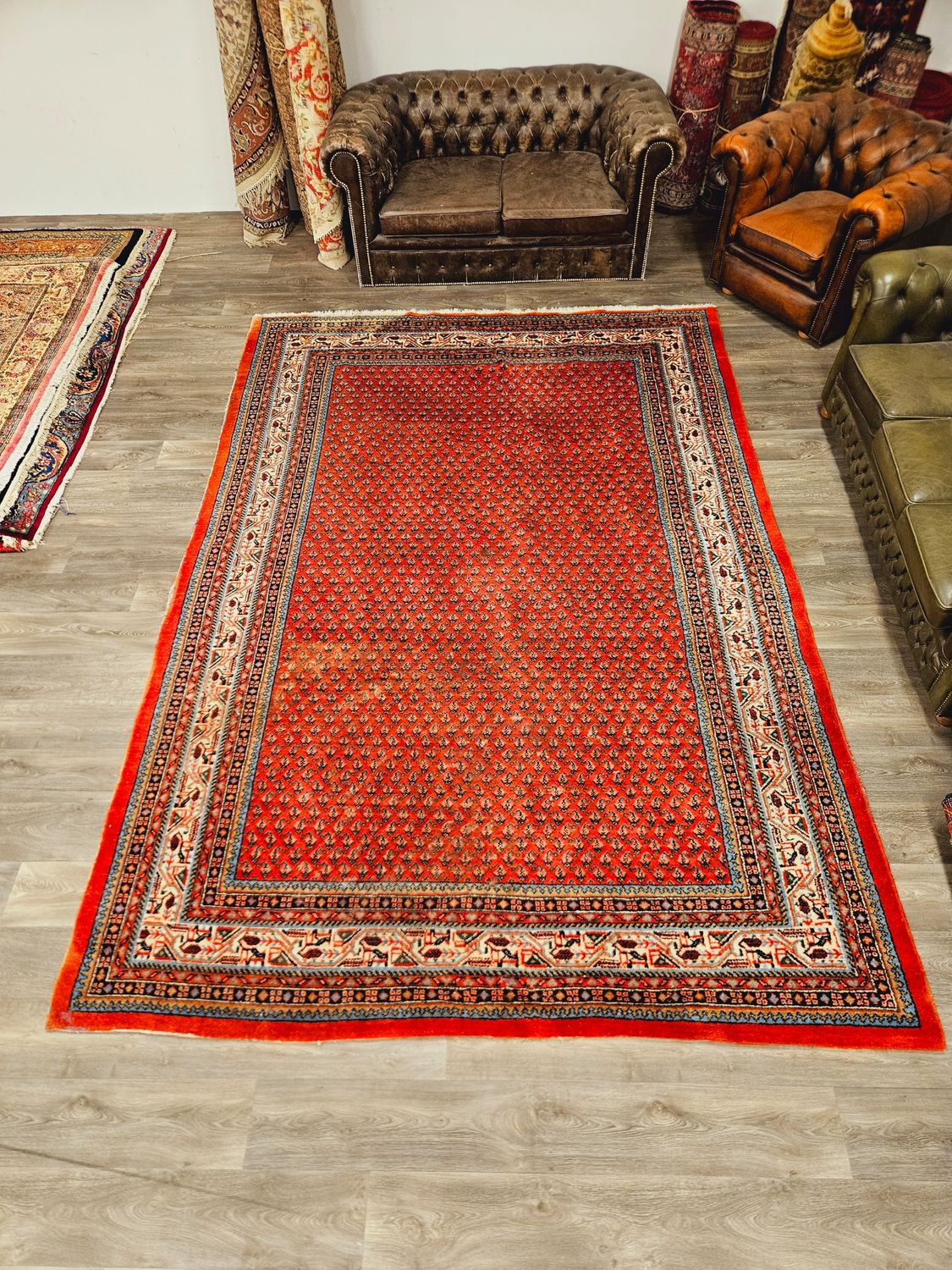 Perzisch Handgeknoopt Sarough Mir Tapijt