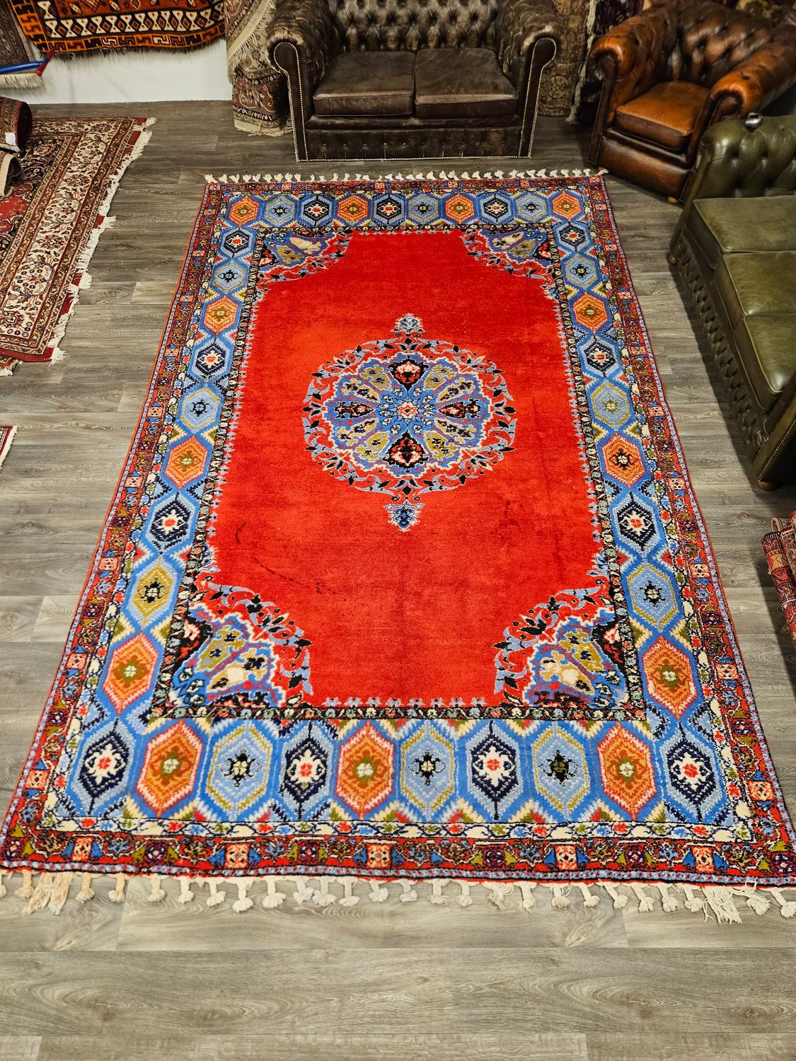 Handgeknoopt Berber Tapijt