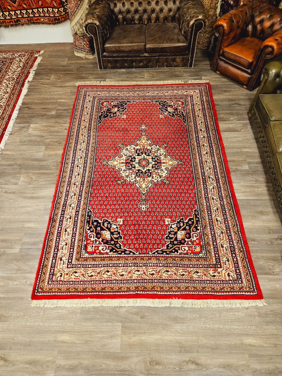 Perzisch Handgeknoopt Sarough Mir Tapijt