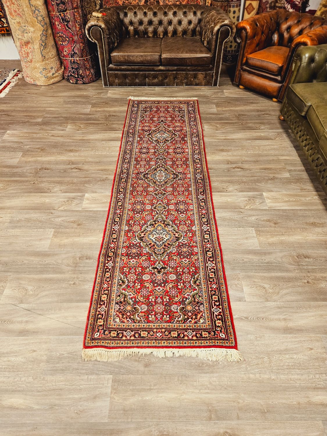 Perzisch Handgeknoopte Bidjar Loper