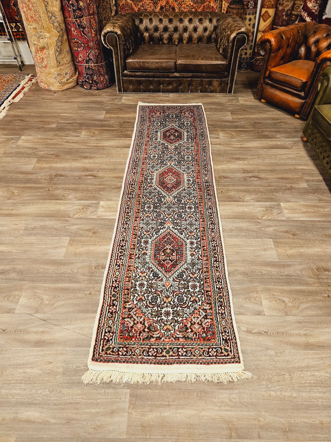 Perzisch Handgeknoopte Bidjar Loper