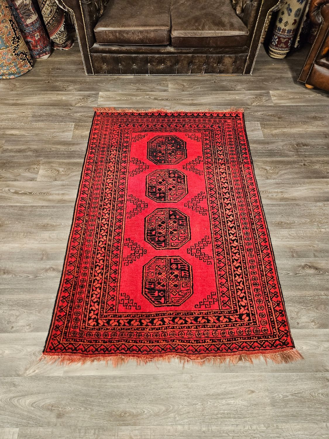 Afghaans Handgeknoopt Tapijt