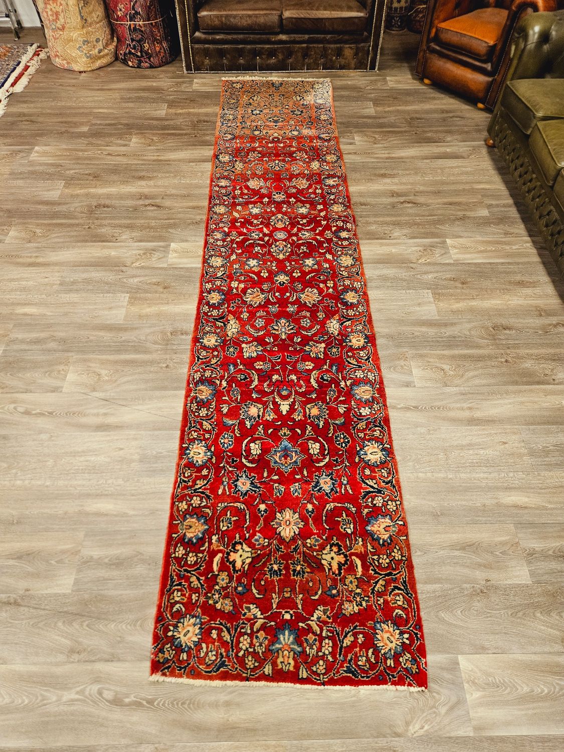 Perzisch Handgeknoopte Sarough Loper