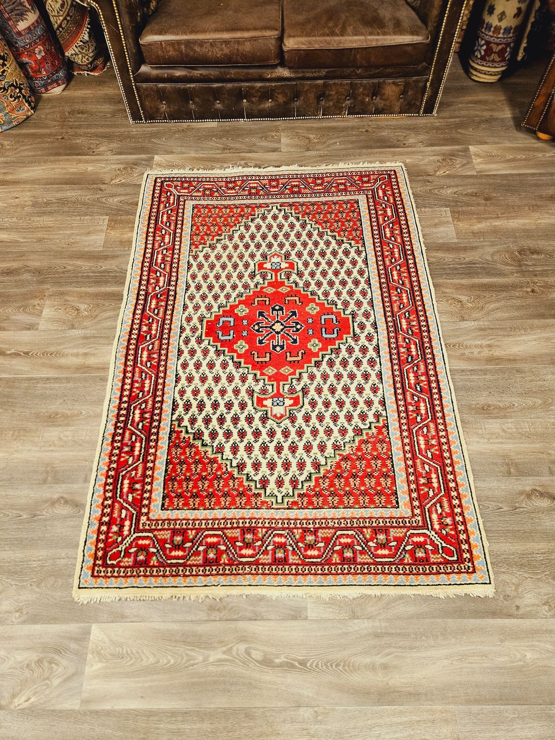 Perzisch Handgeknoopt Sarough Mir Tapijt