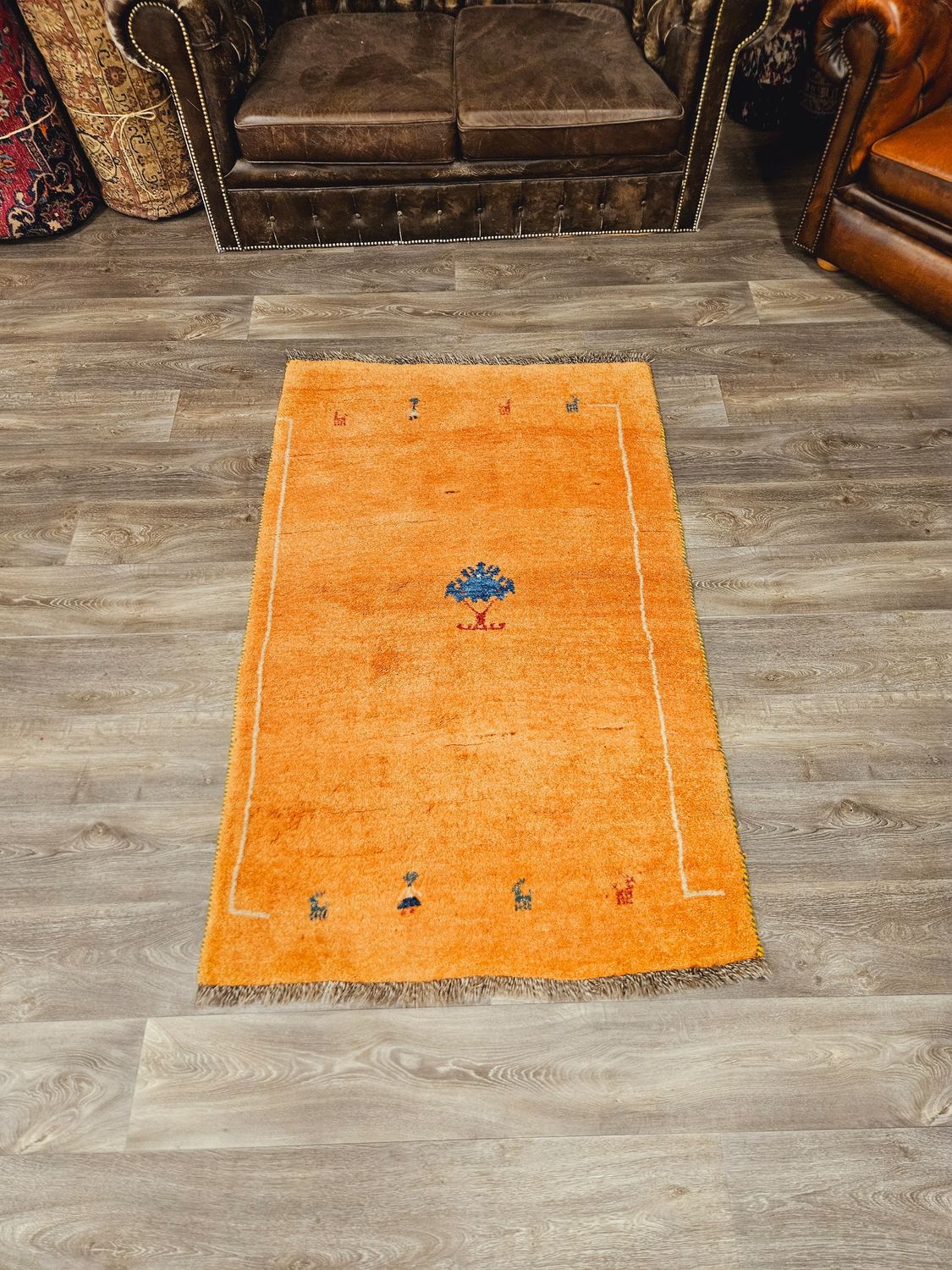 Perzisch Handgeknoopt Gabbeh Tapijt