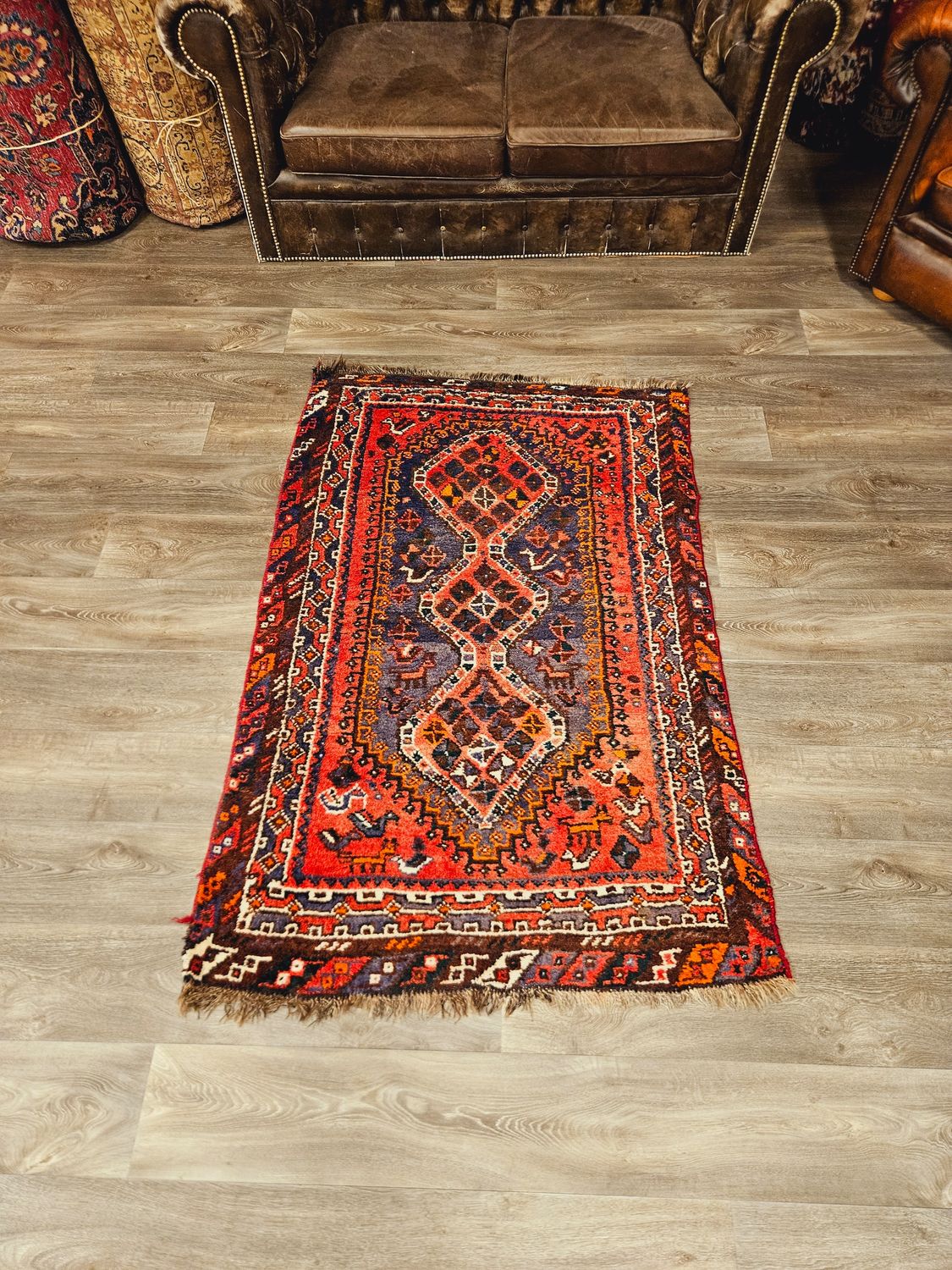 Perzisch Handgeknoopt Quasqai Tapijt