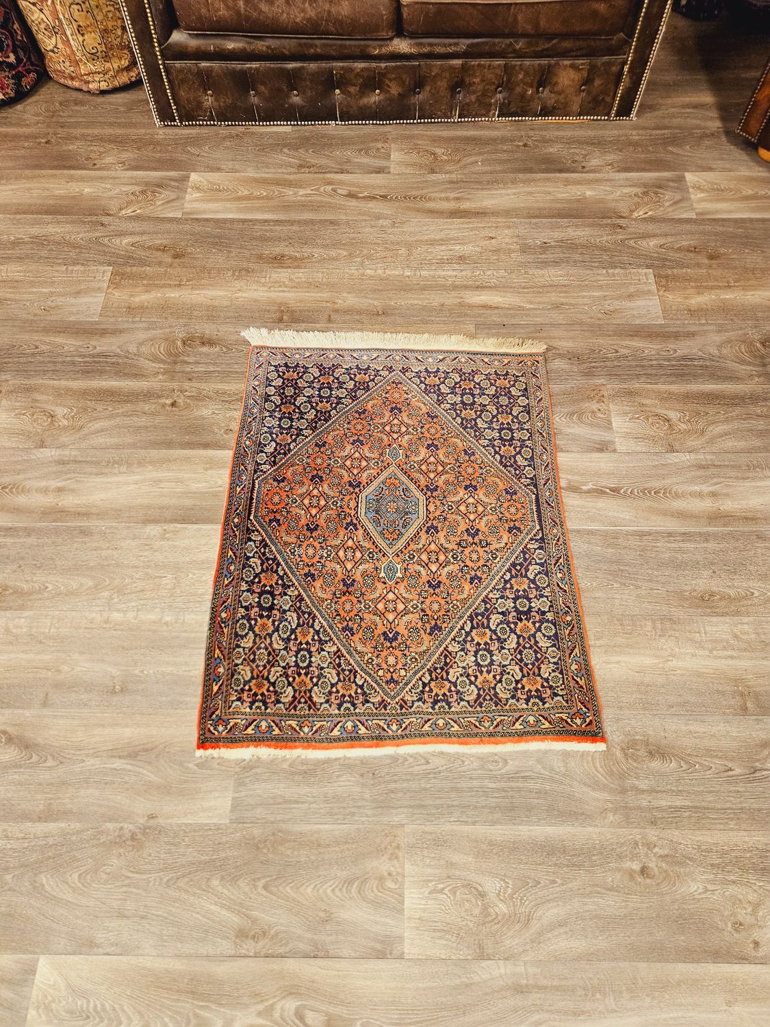 Perzisch Handgeknoopt Bidjar Tapijt