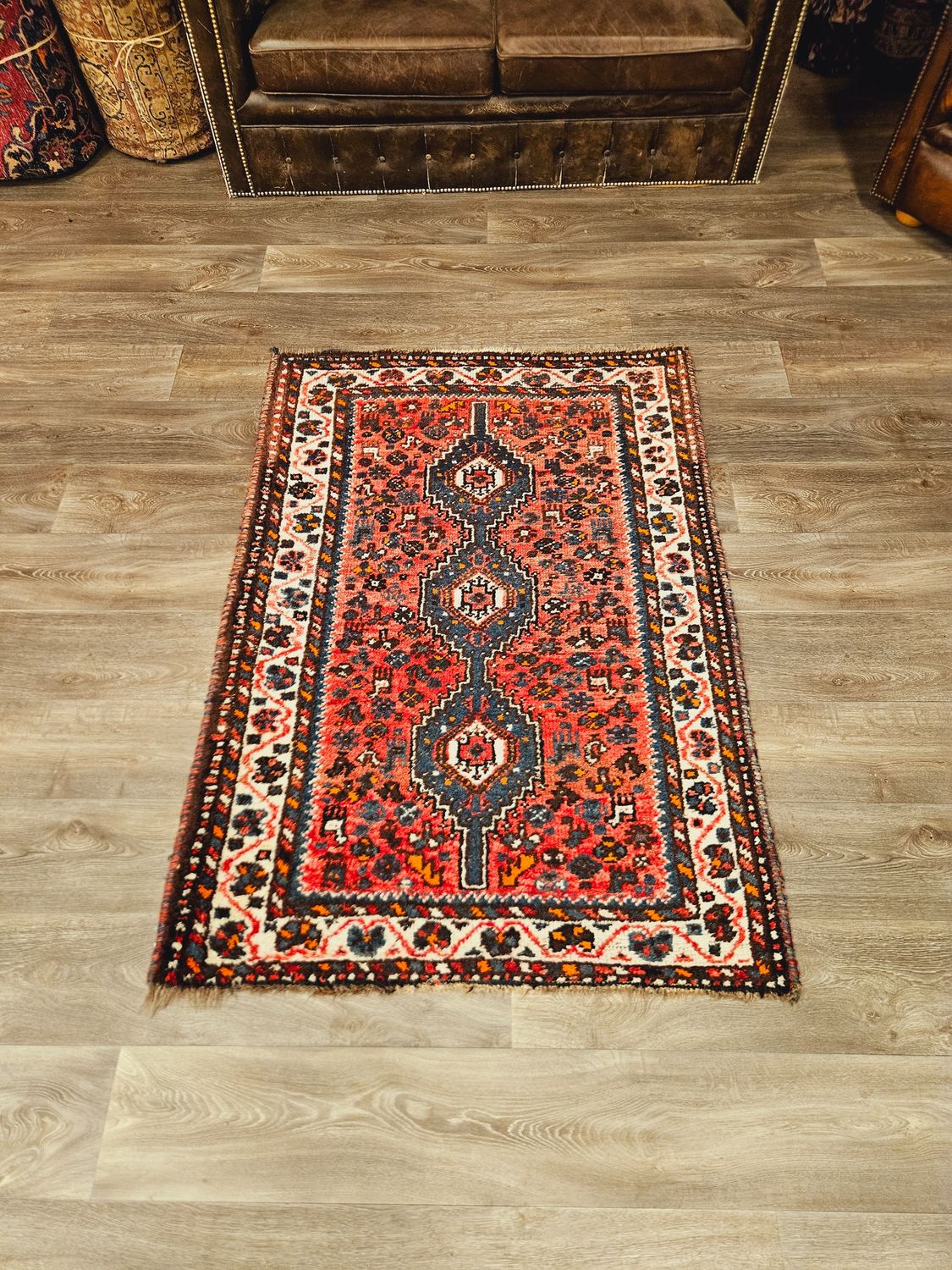 Perzisch Handgeknoopt Shiraz Tapijt