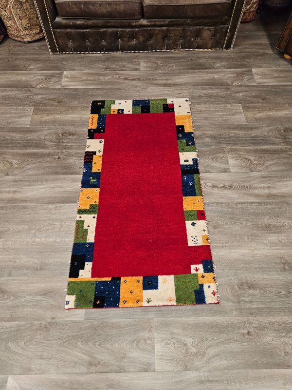 Perzisch Handgeknoopt Gabbeh Tapijt