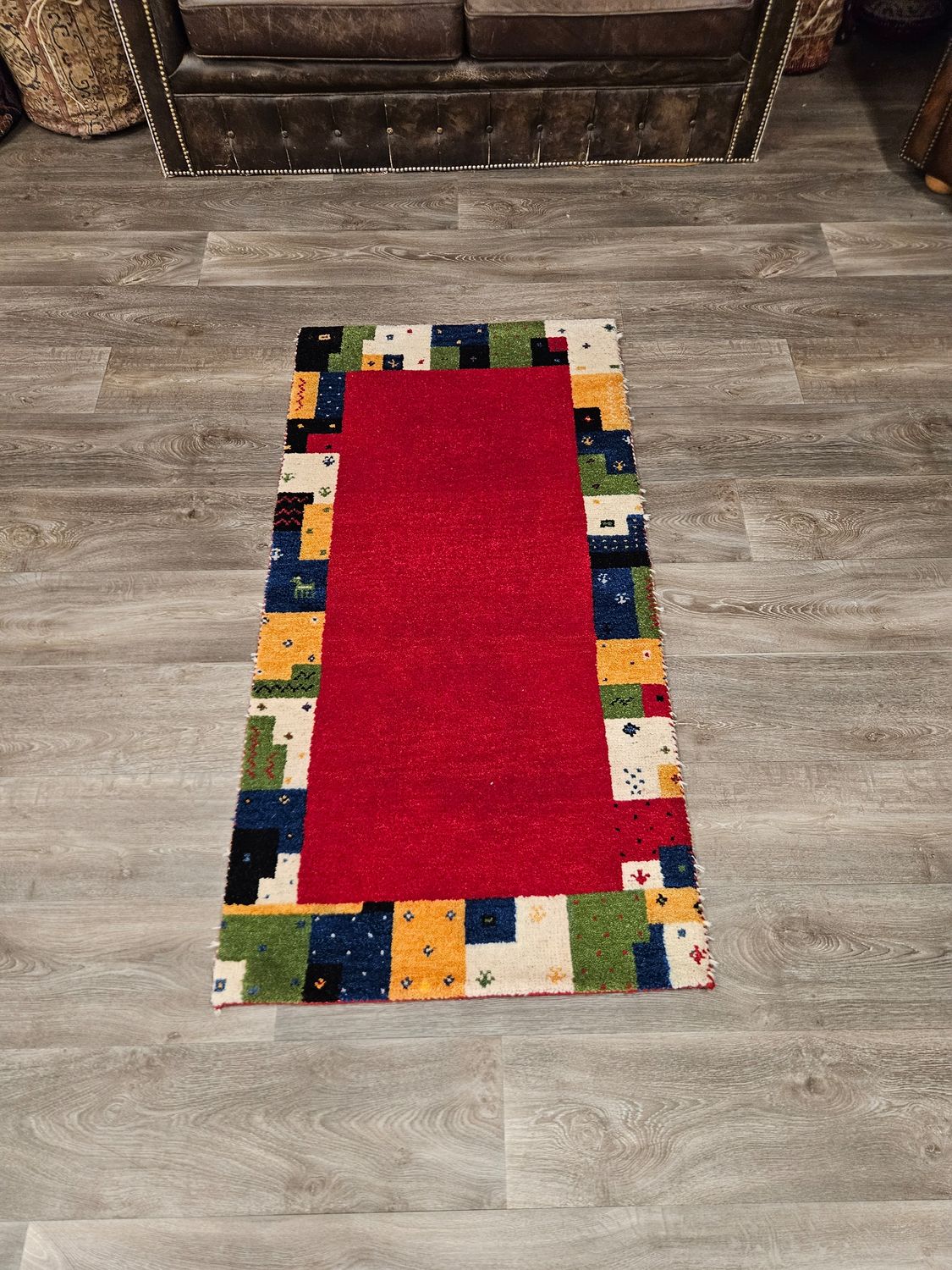 Perzisch Handgeknoopt Gabbeh Tapijt