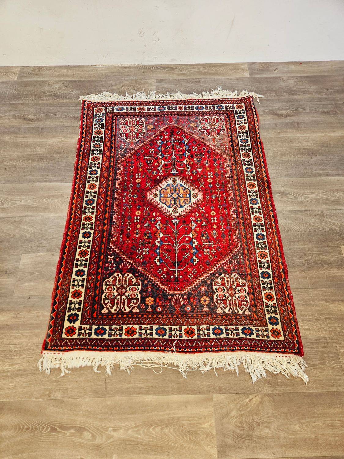 Perzisch Handgeknoopt Abadeh Tapijt