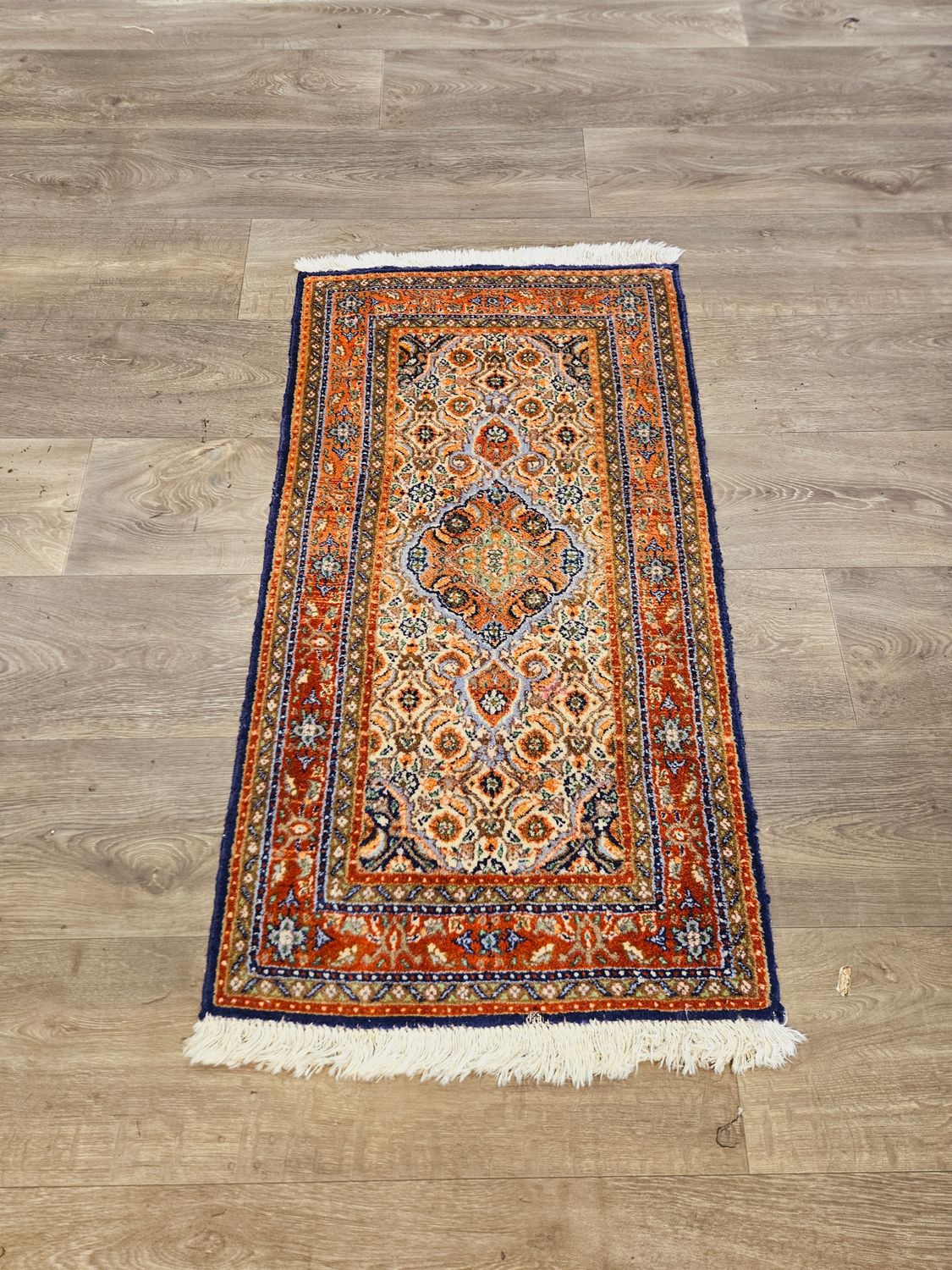 Perzisch Handgeknoopt Moud Tapijt