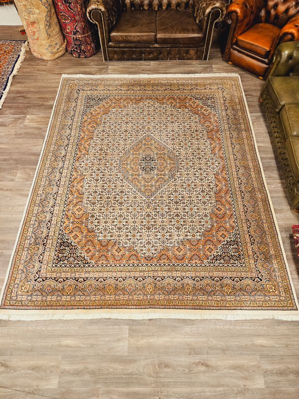 Perzisch Handgeknoopt Bidjar Tapijt