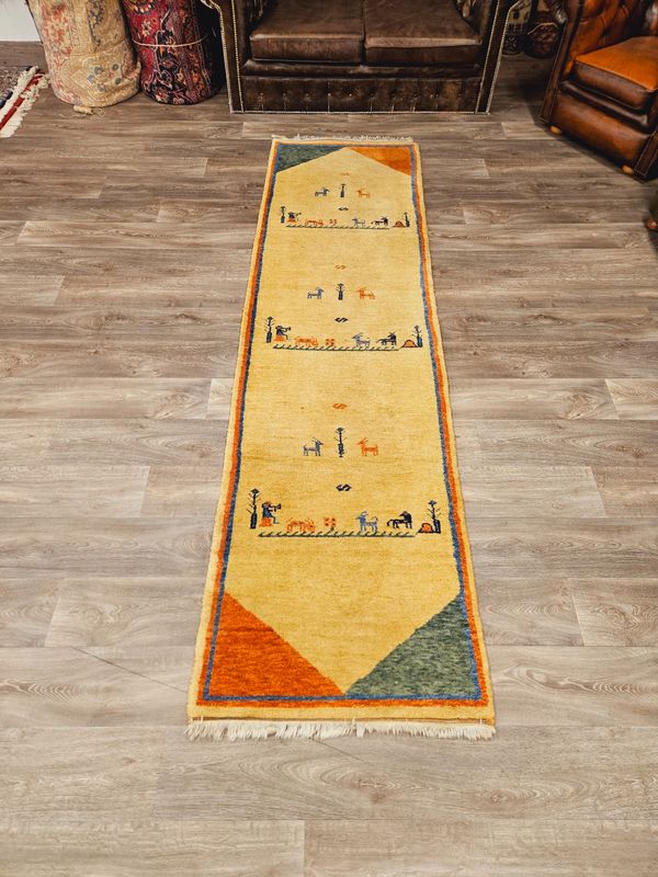 Perzisch Handgeknoopte Gabbeh Loper