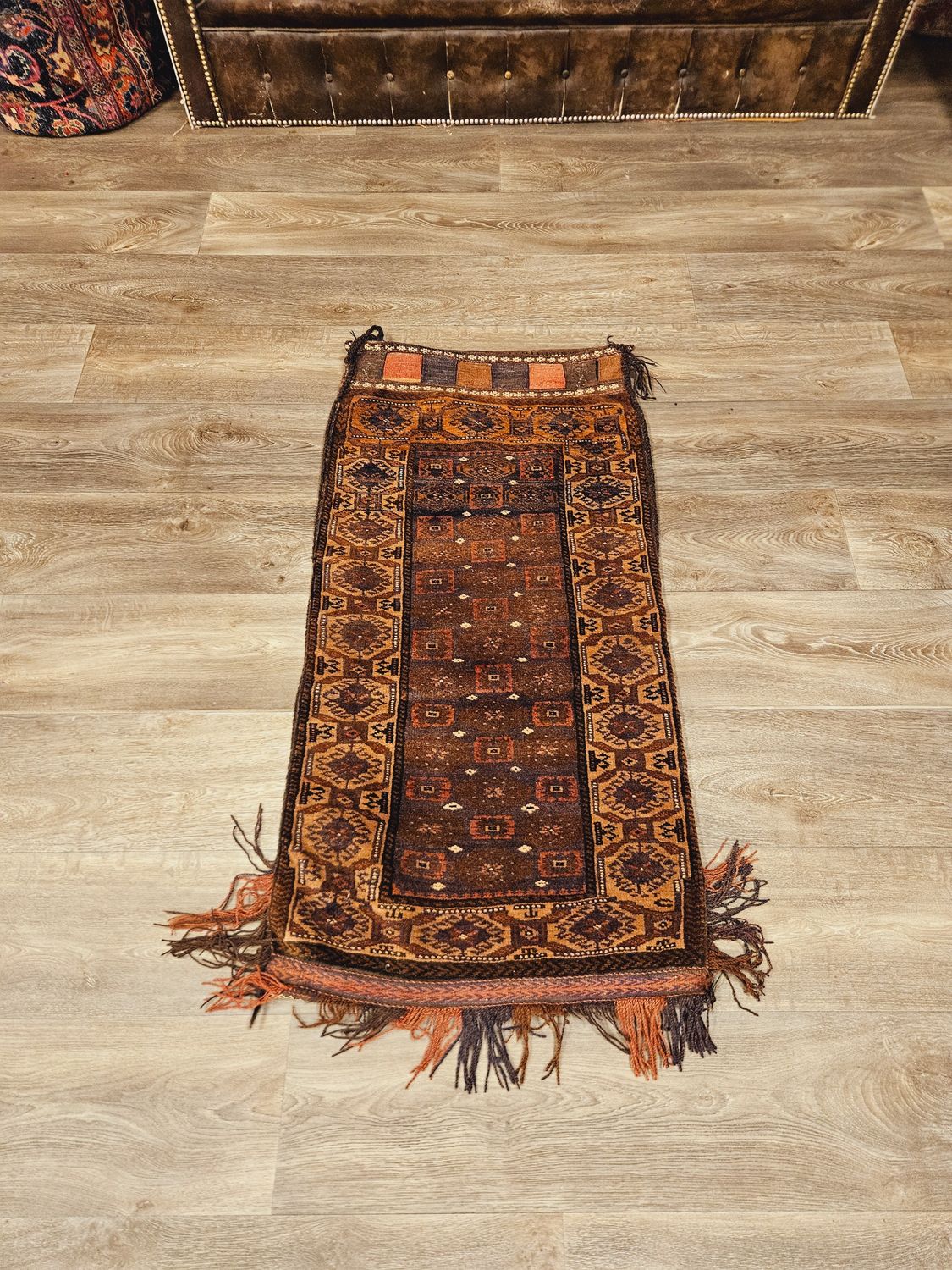 Afghaans Handgeknoopt Kussen