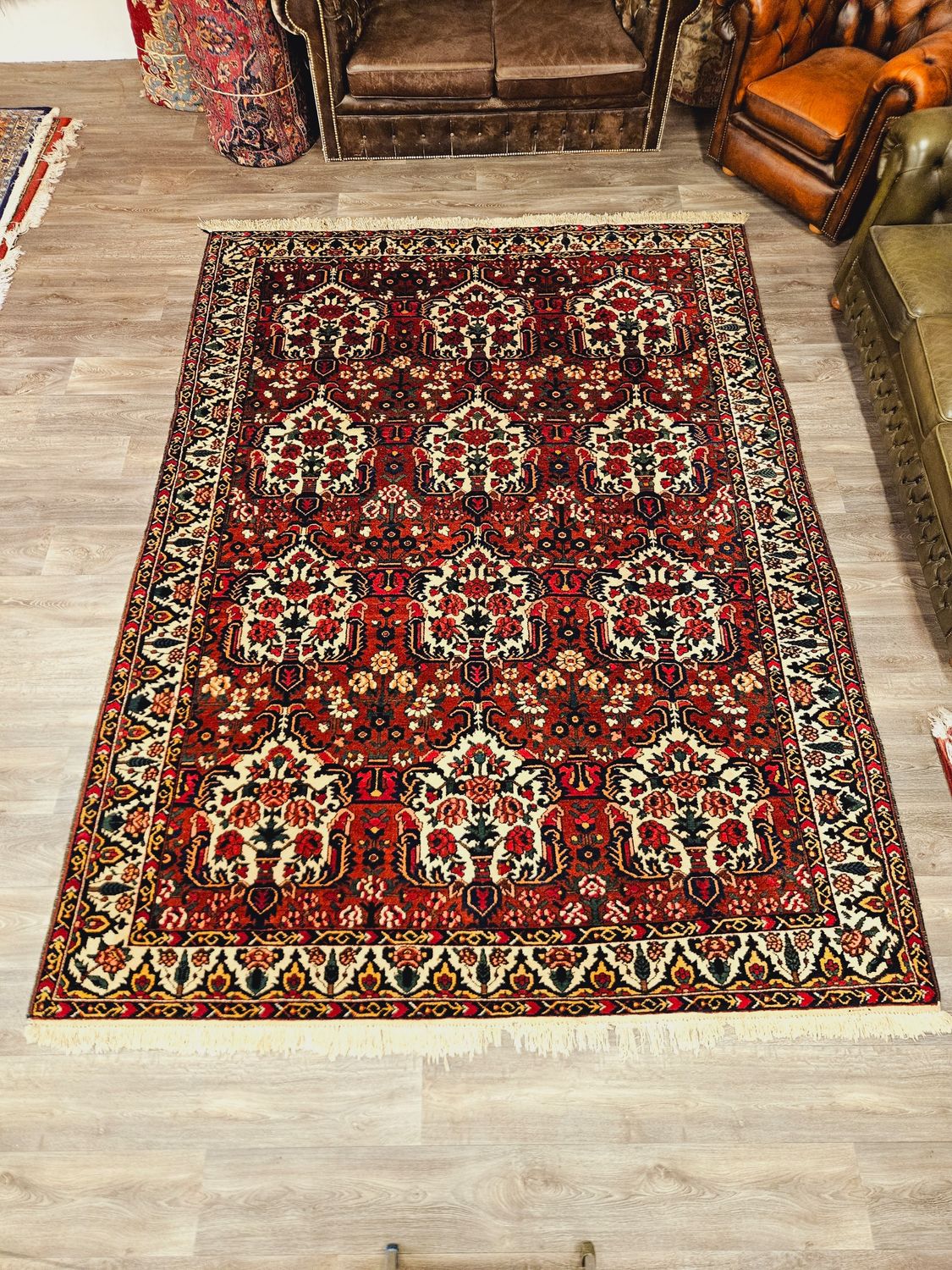 Perzisch Handgeknoopt Bakhtiar Tapijt