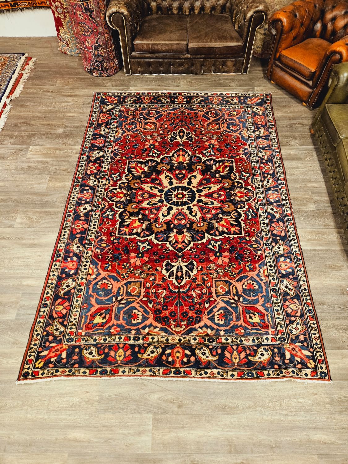 Perzisch Handgeknoopt Bakhtiar Tapijt