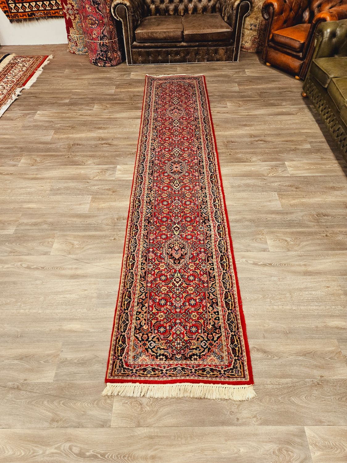 Perzisch Handgeknoopte Bidjar Loper