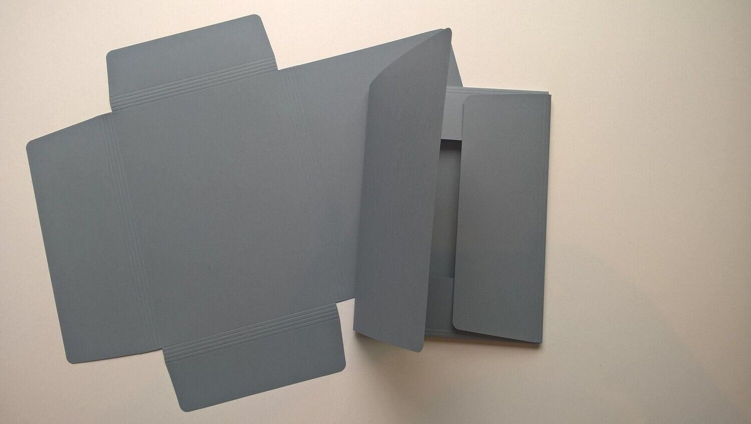 Chemises papier permanent colorline 3 rabats