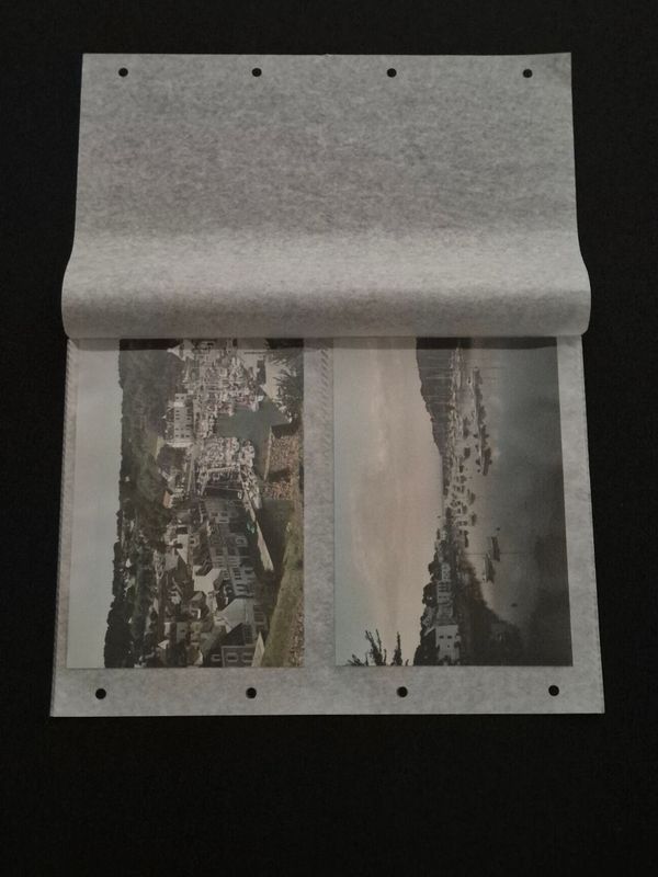 Pochettes film polyester perforées à compartiments - Contenance : 2 formats 13 x 18