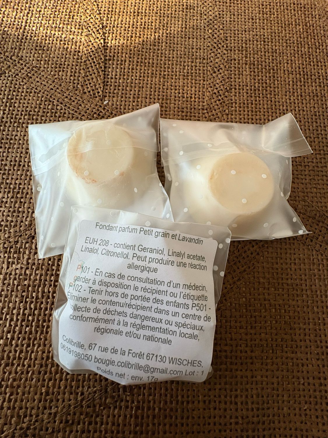 Parfum Petit grain et Lavandin