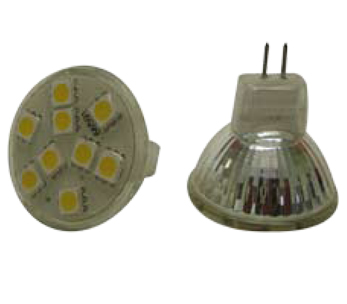 FOCO DE  LEDS BASE MR11 9 SMD