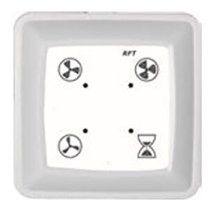 Télécommande RFT sans fil blanc ou crème avec fonction minuterie.