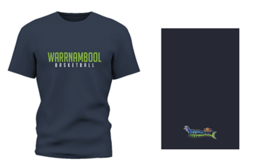 Cotton Tee - Navy