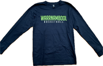 Cotton Long Sleeve - Navy