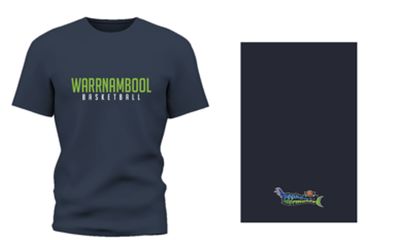 Cotton Tee - Navy