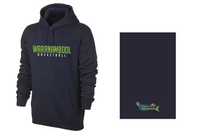 Cotton Hoodie - Navy