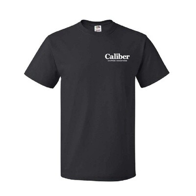 Caliber Logo T-Shirt Black Large