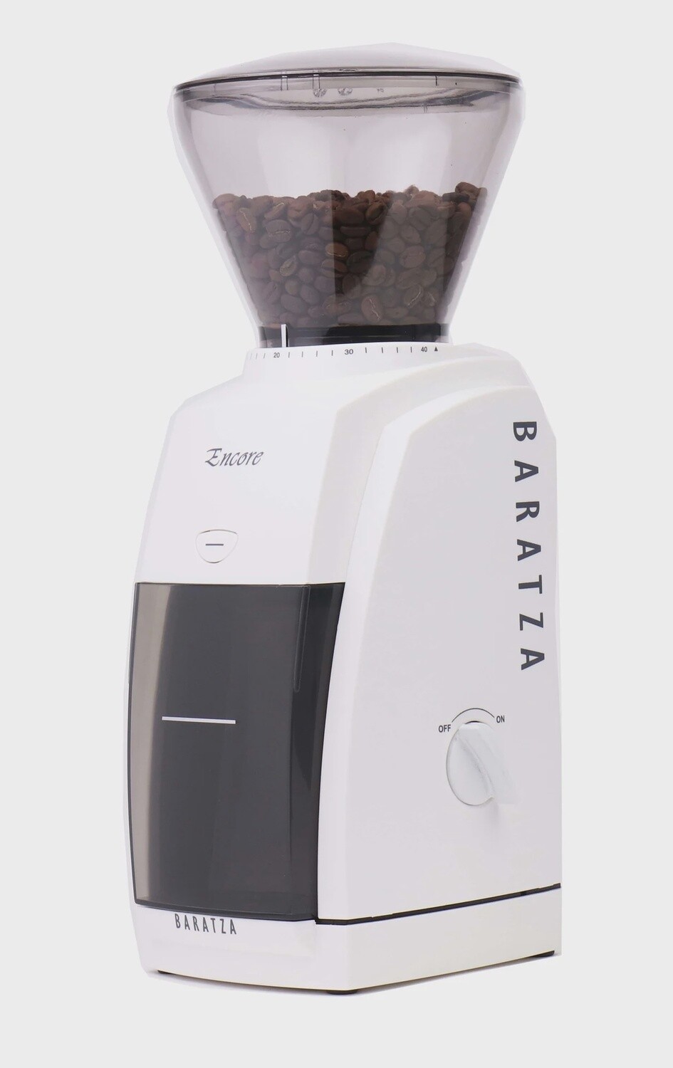 Perk Point Reward - Baratza White Coffee Grinder