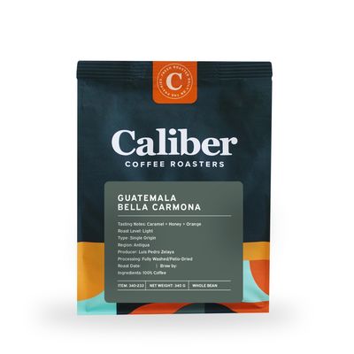 Caliber Guatemala Bella Carmona Beans Bag/340 g