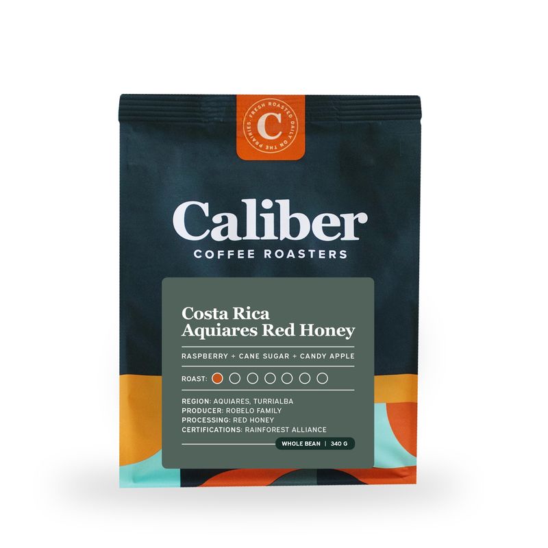 Caliber Costa Rica Aquiares Red Honey Beans Bag/340 g