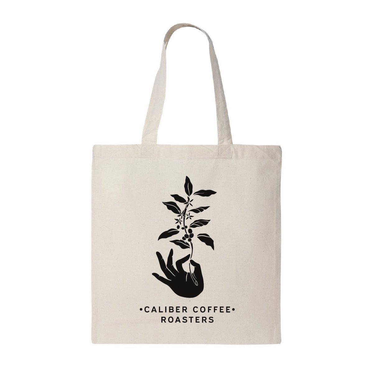 Caliber 100% Cotton Natural Tote Bag