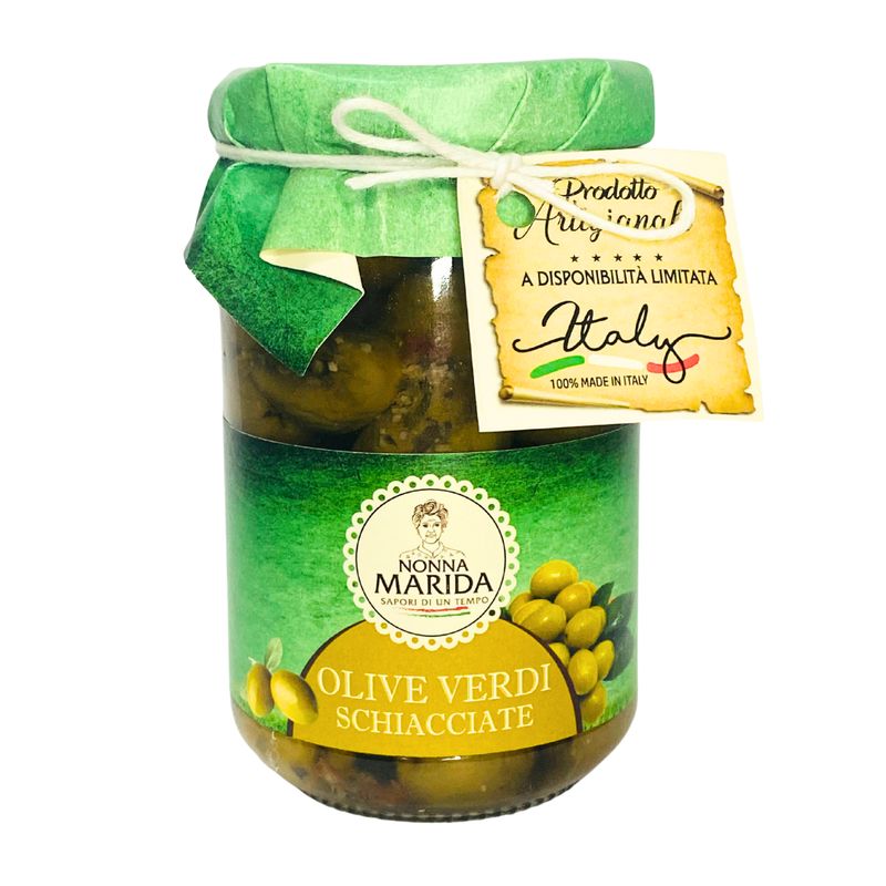 OLIVE VERDI SCHIACCIATE 314 ML