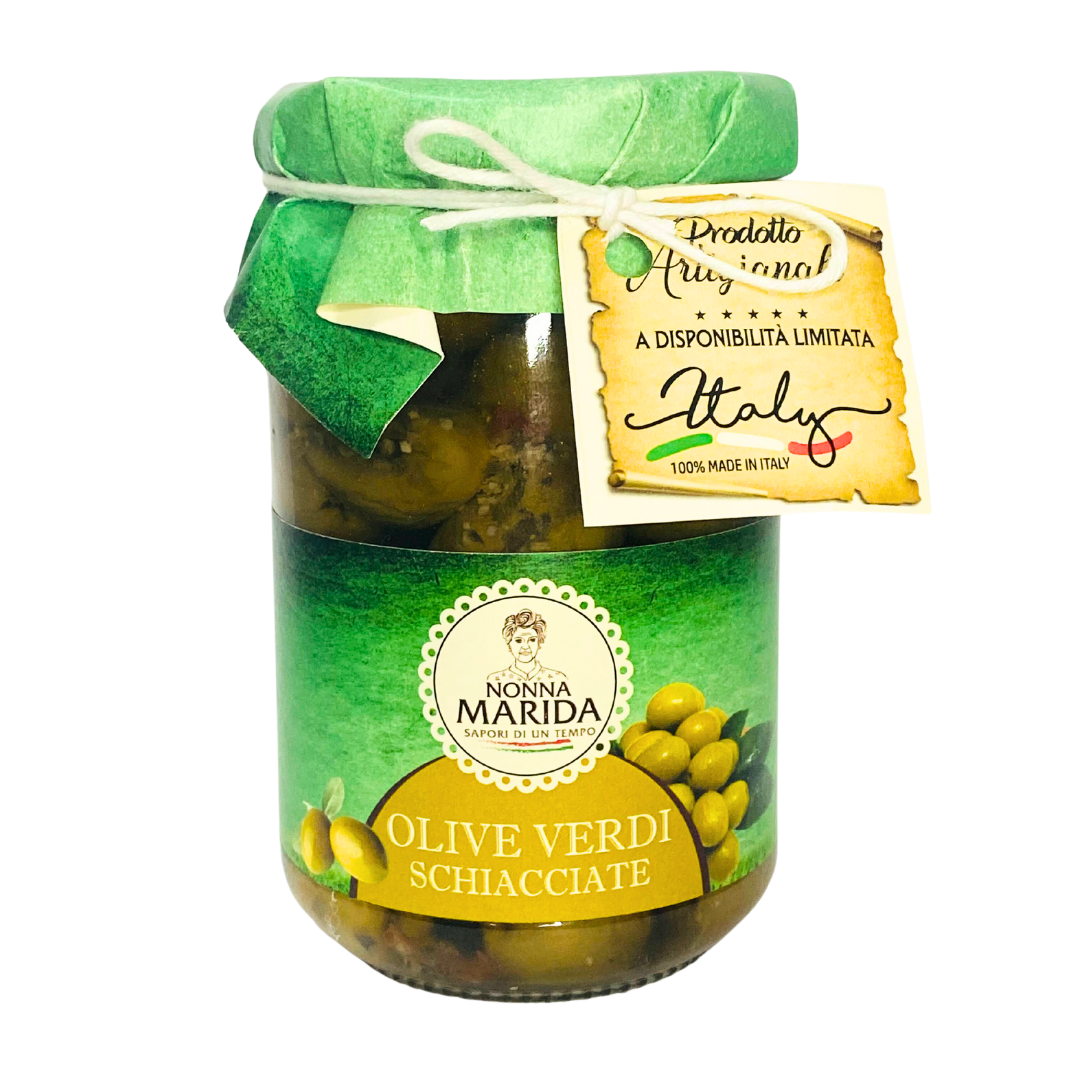 OLIVE VERDI SCHIACCIATE 314 ML OLIVE VERDI SCHIACCIATE 314 ML