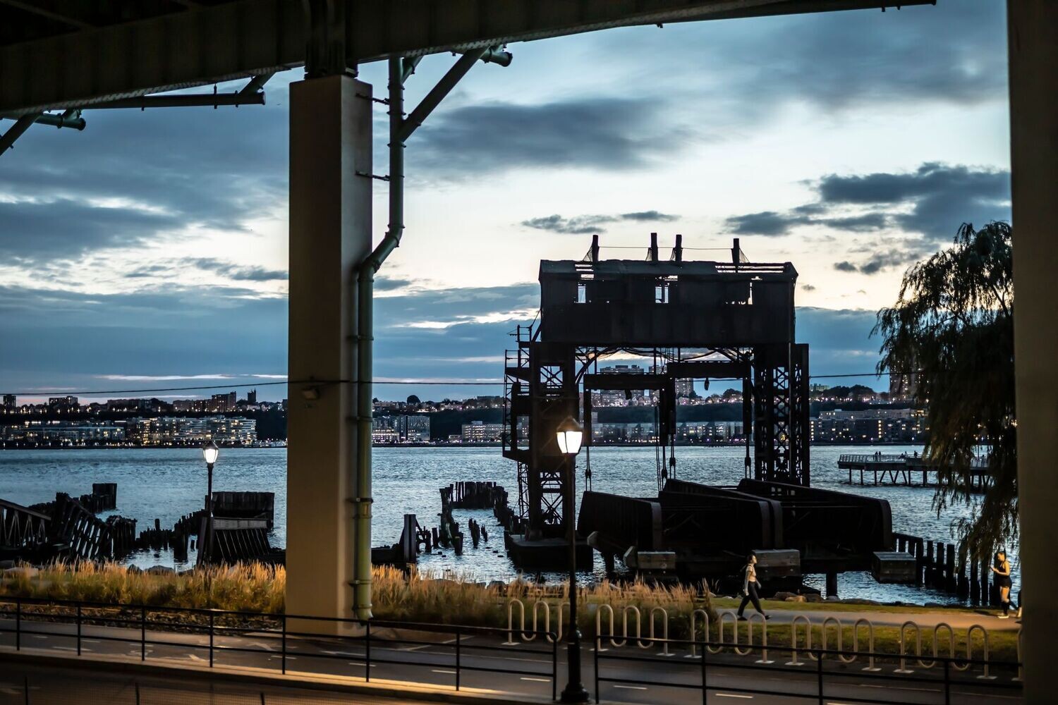 "Hudson River", Manhattan, New-York