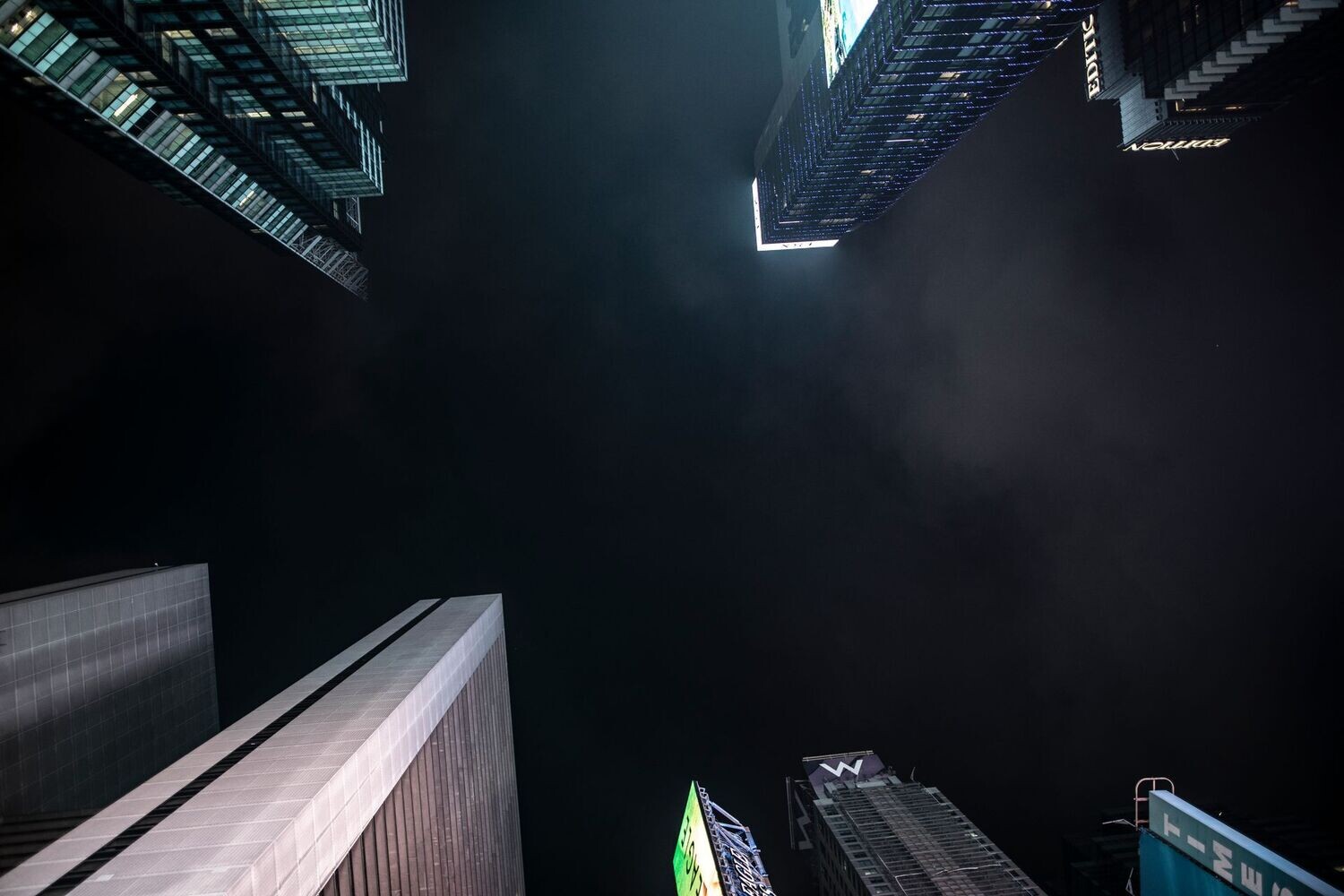 "Jusqu'au ciel", Times Square, New-York