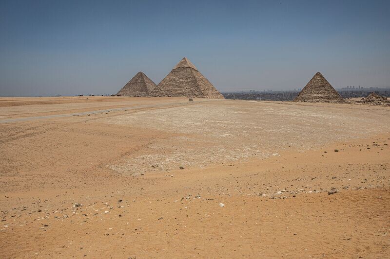 "Les Gardiens du temps",  Gizeh, Égypte