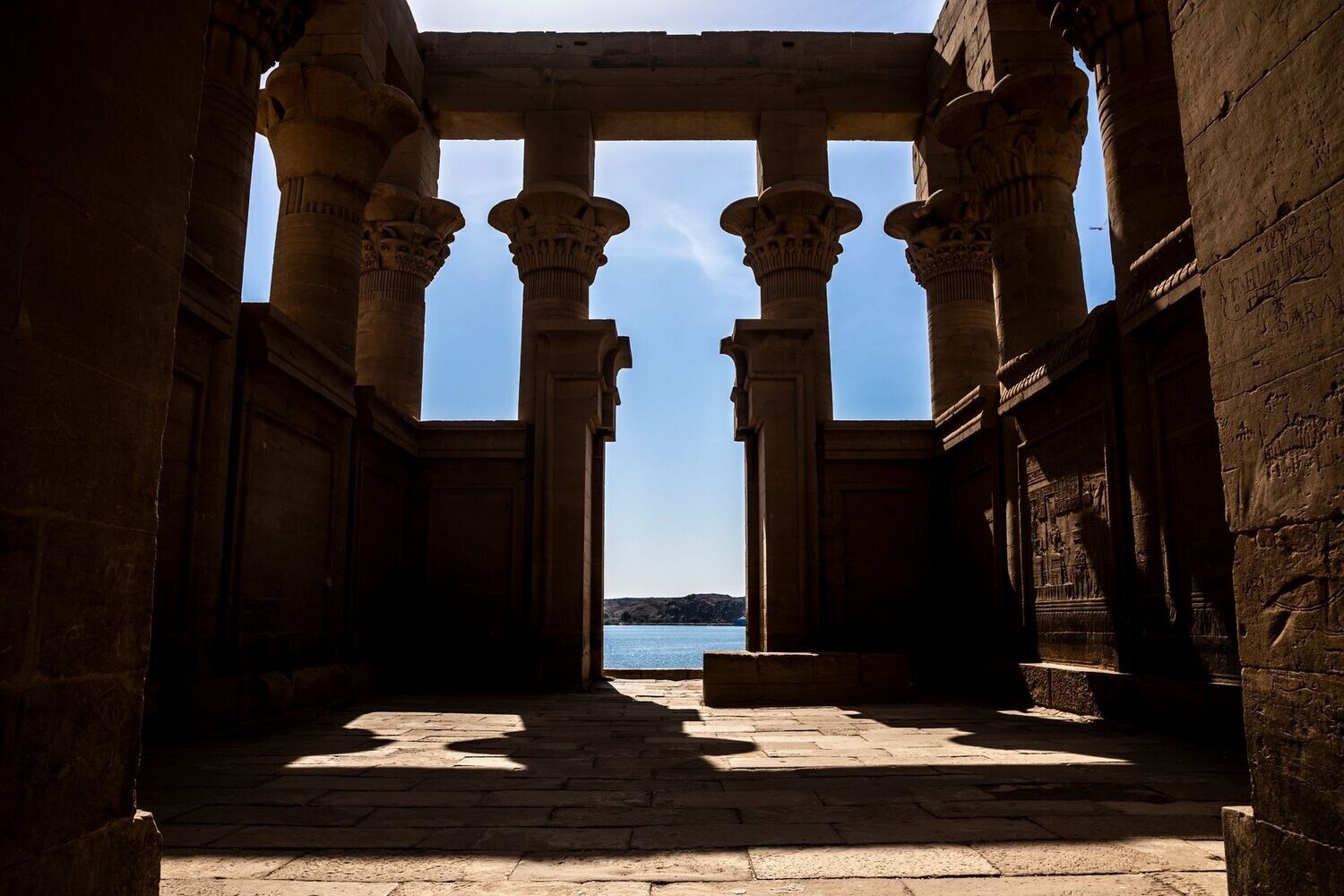 "Ombres éternelles", Philae, Égypte
