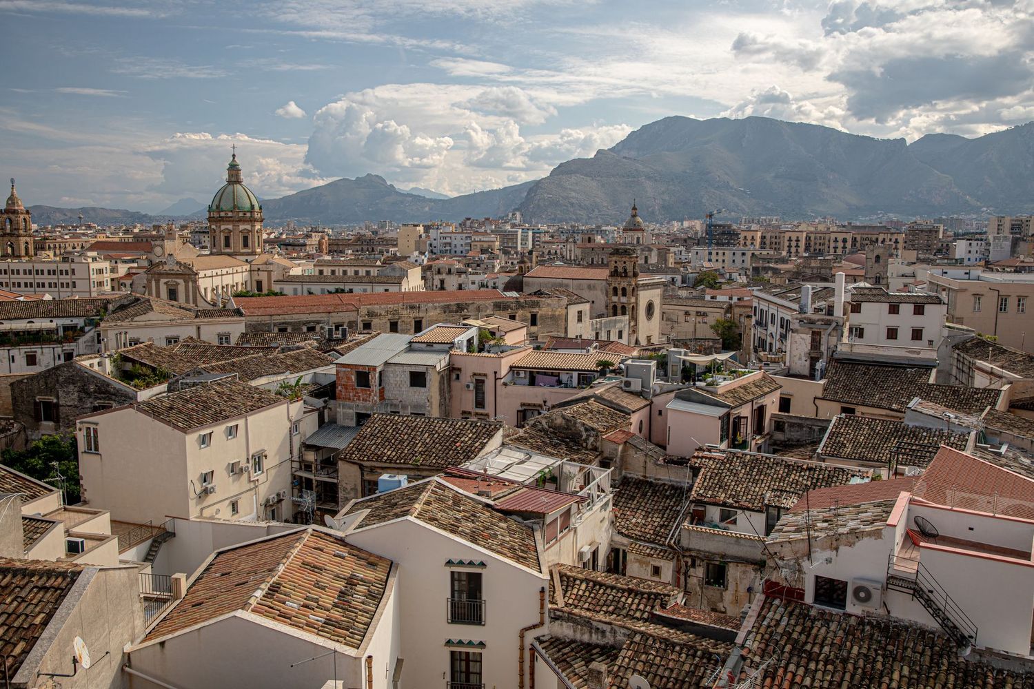 "Toits et rêves siciliens", Palerme, Sicile