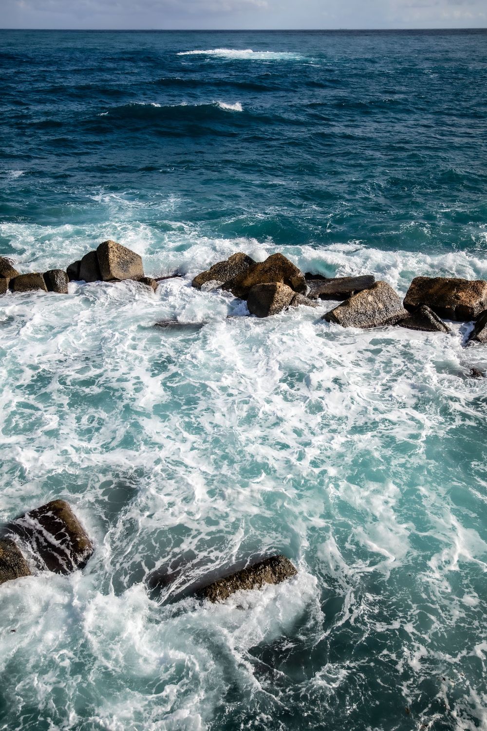 "La force douce des vagues", Sicile
