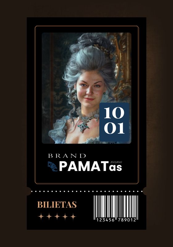 IŠANKSTINIS BILIETAS. PAMATO diena