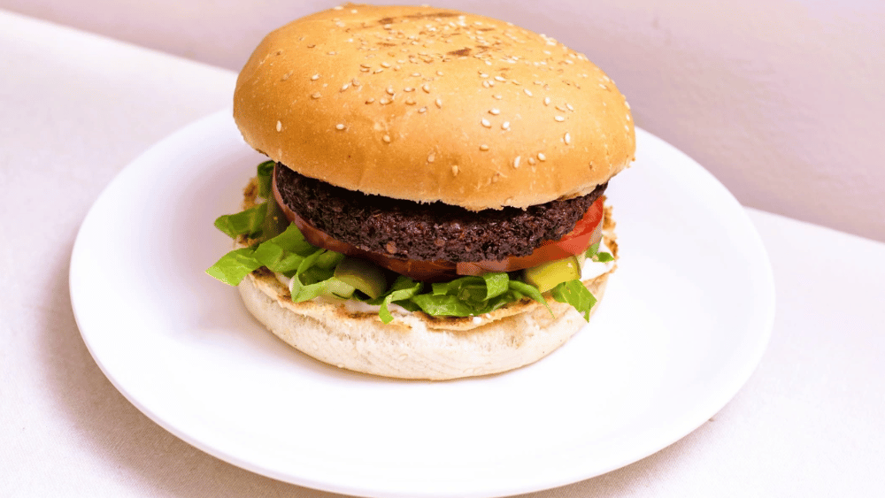 Crispy Lentil Burger