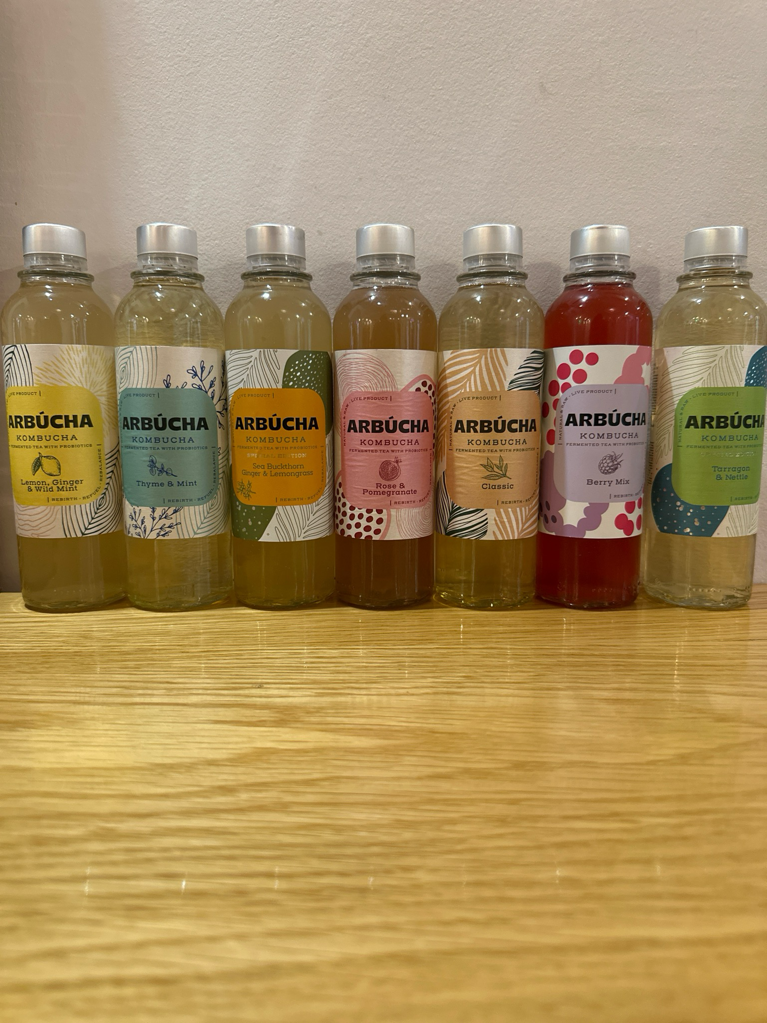 Kombucha 7 flavors