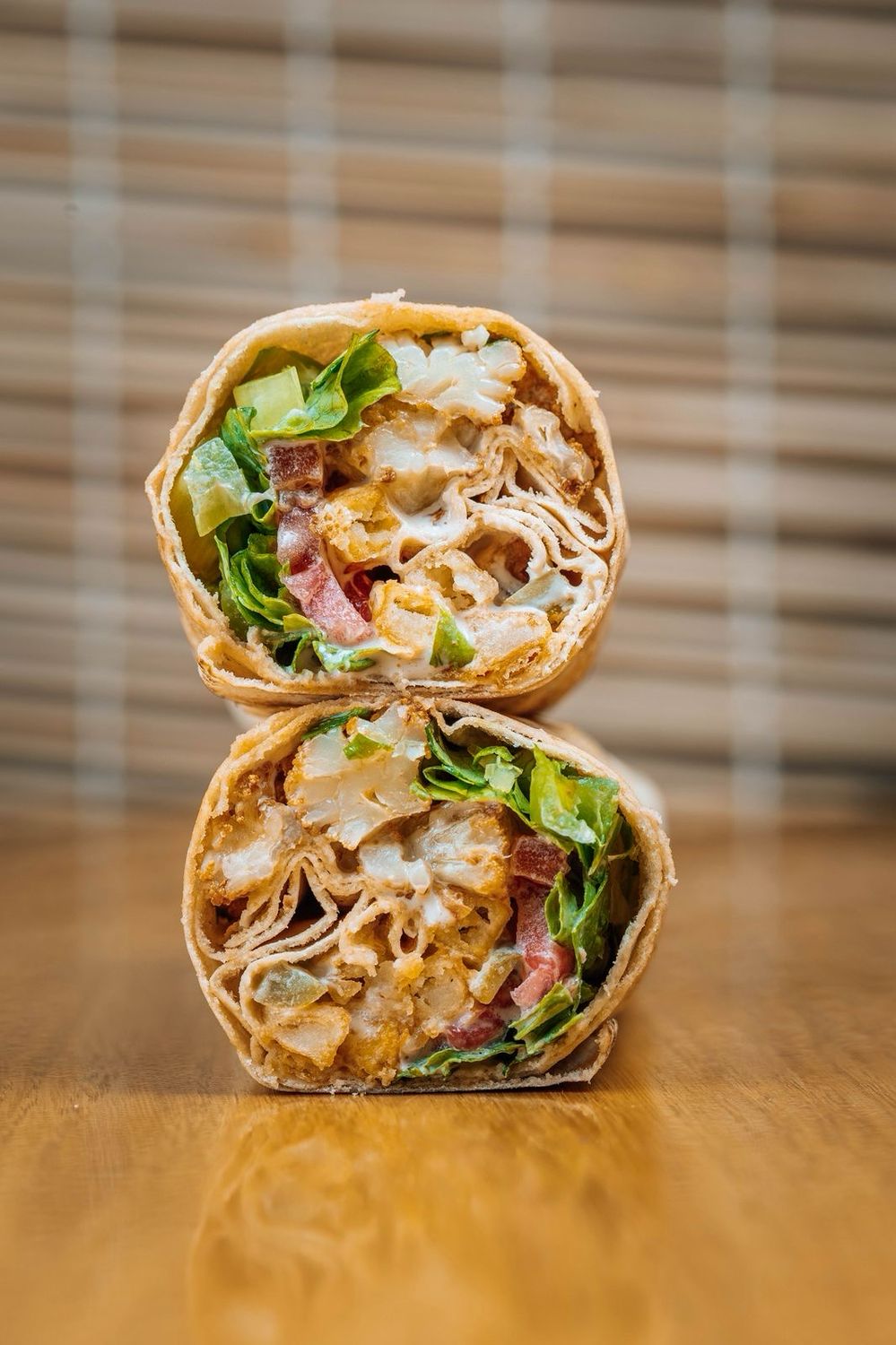 Cauliflower wrap