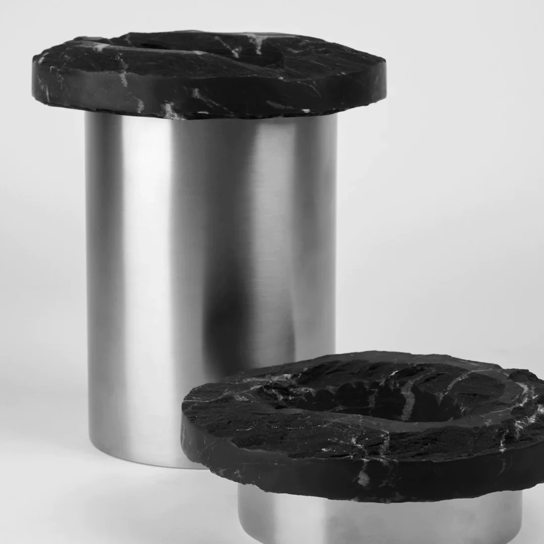 Rock Vase / Schwarz
